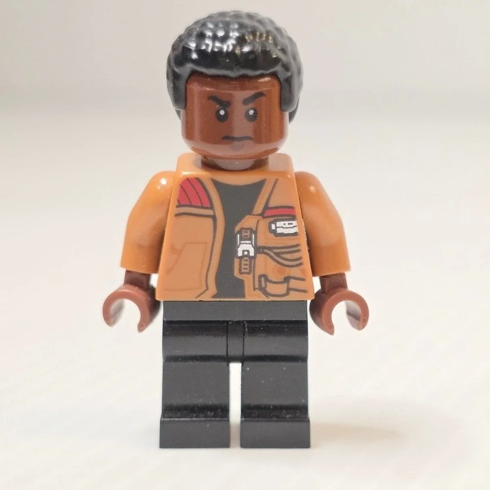 LEGO Star Wars Finn Minifigure OS Tan‎ Excellent sw0676